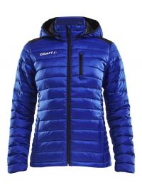 Steppjacke Training Damen Blau